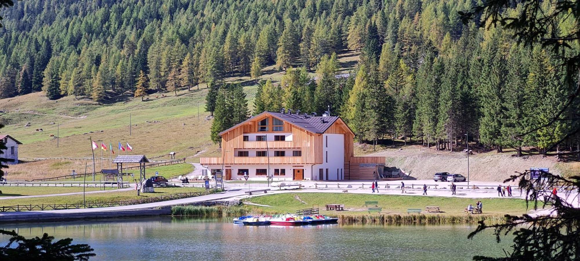 Chalet Alpenrose Misurina Buitenkant foto